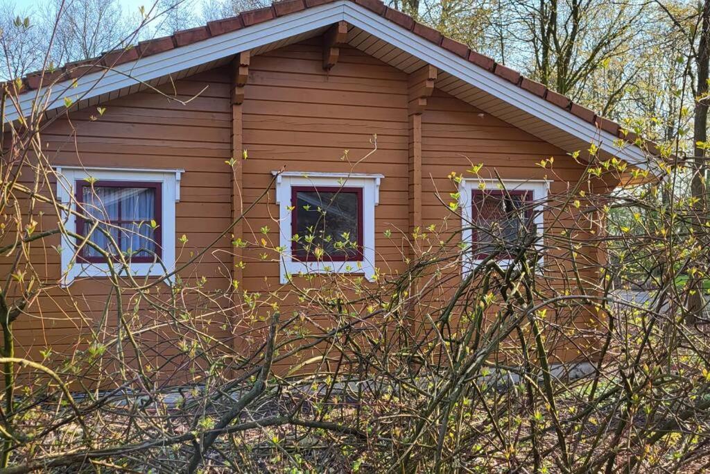 Sauna Bungalow Uppsala Gramsbergen Exteriör bild