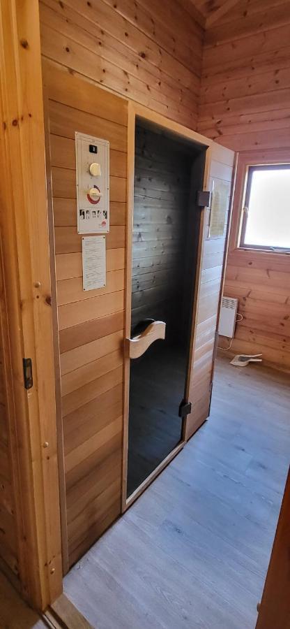 Sauna Bungalow Uppsala Gramsbergen Exteriör bild